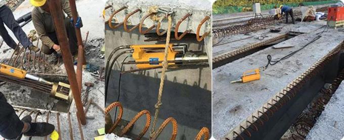 Costa hidráulica da tensão pré-reforçado do cargo mono que força Jack para a ponte