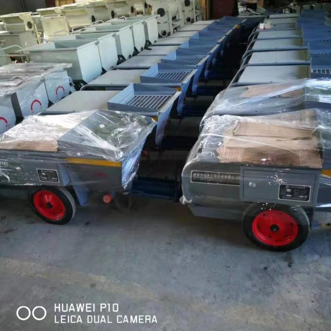 Tipo máquina de pulverização do parafuso do almofariz com compressor de ar