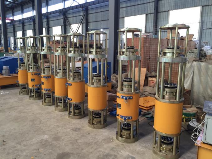 sistema de levantamento síncrono 0 de Ton Hydraulic Strand Jack With do curso 600 do cilindro de 500mm